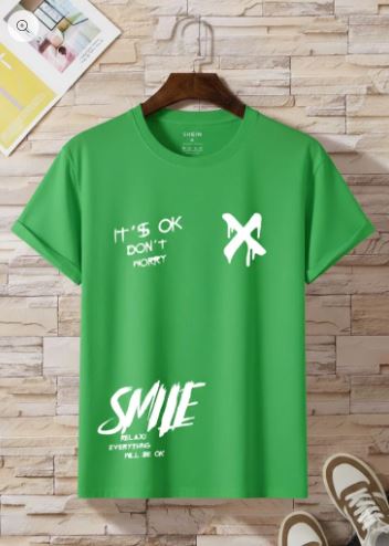 Smile X Trendy Printed Cotton T-Shirt