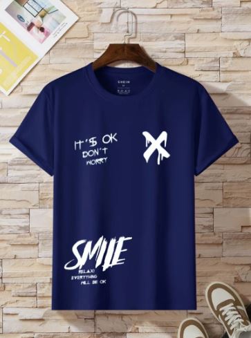 Smile X Trendy Printed Cotton T-Shirt