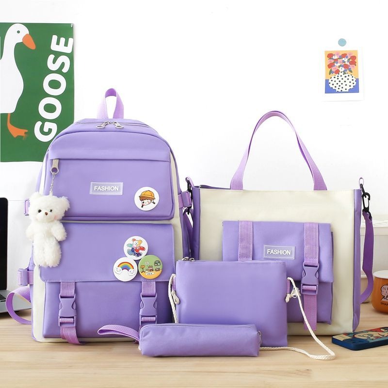 Product details of Korein style 4 piece bag for Girls school and collage bags for girls