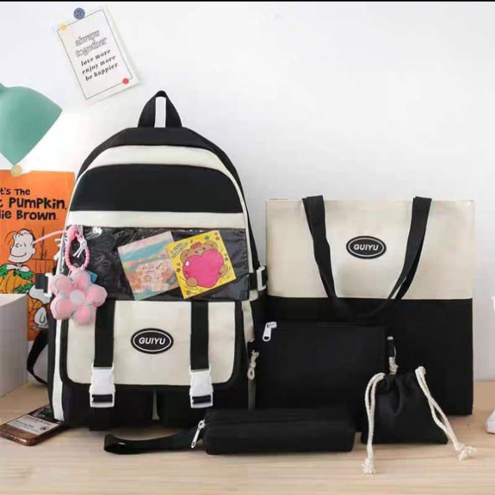 Product details of Korein style 4 piece bag for Girls school and collage bags for girls