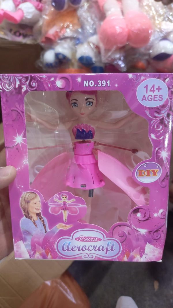 Magical Flying Fairy Doll,hand Sensor Control / Sky Dancers Flying Toy, (random Color) SmartMart®